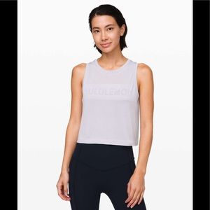 NWT Lululemon Breeze by Muscle Crop Tank